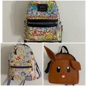 Pokémon Eevee LoungeFly Backpacks